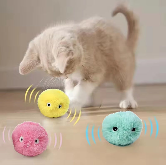 Cat interactive Ball Plush