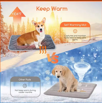 Thermal pet sleeping mat