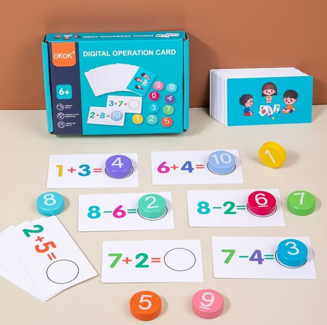 Kids Montessori Math Toy