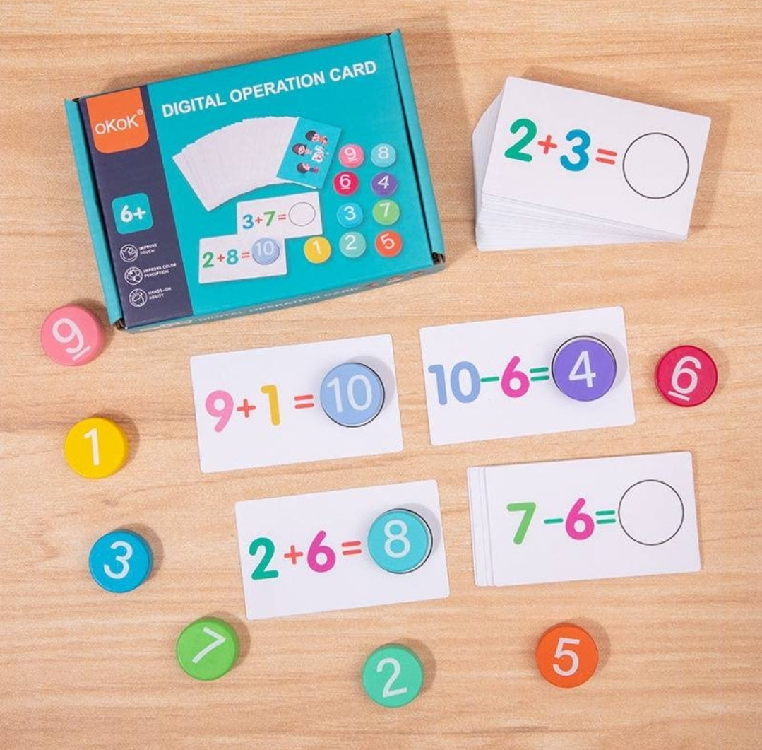 Kids Montessori Math Toy